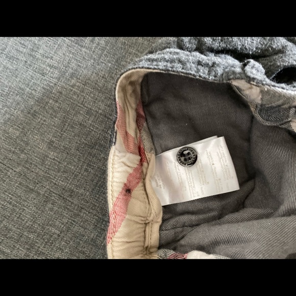 Burberry Baby Boy Grey Trousers - Picture 3 of 4